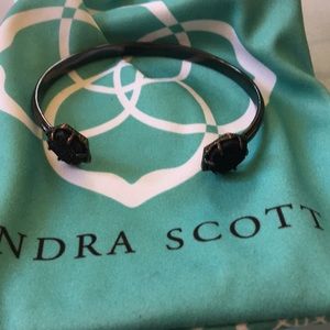 Kendra Scott black cuff bracelet